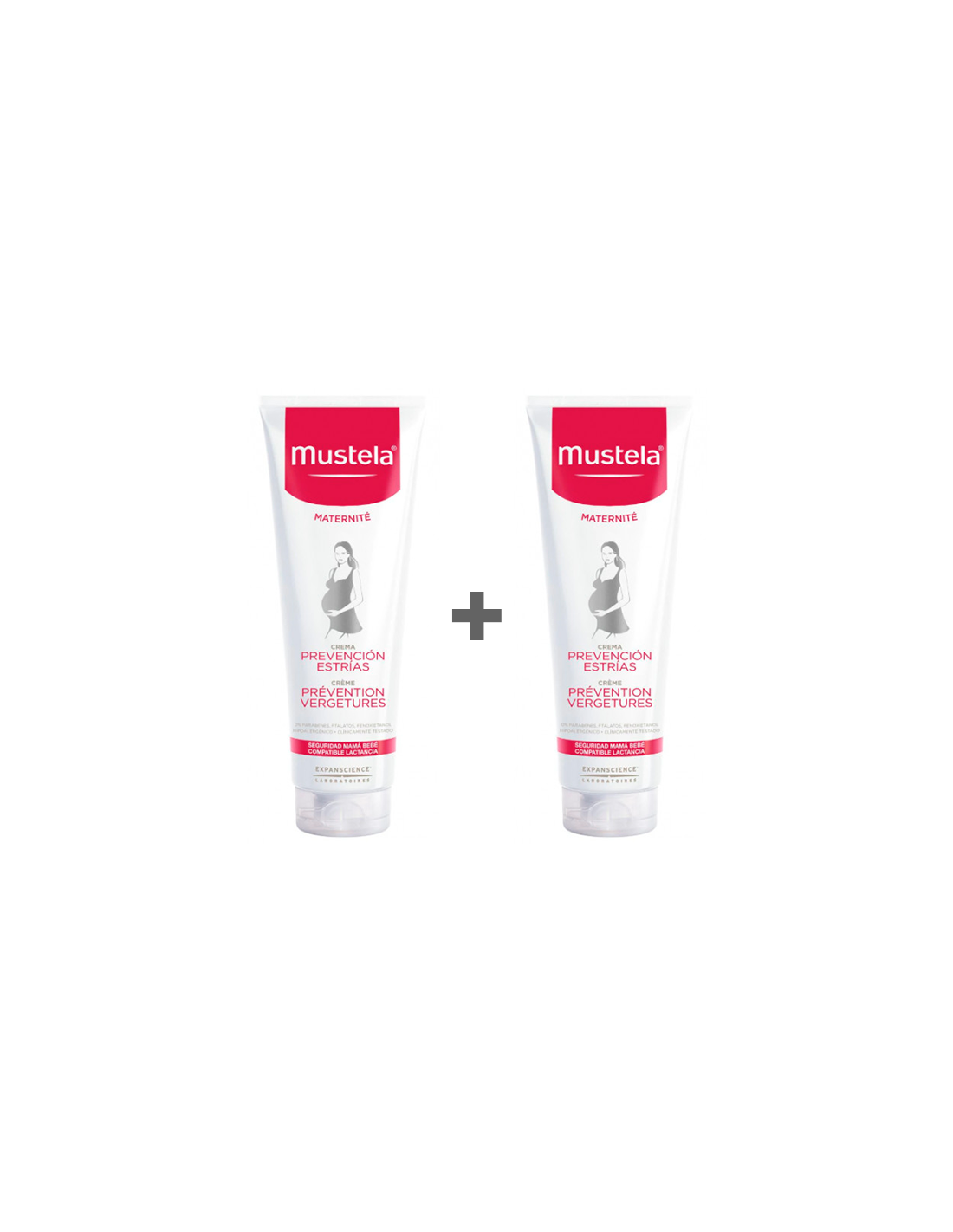 MUSTELA MATERNIDAD ANTIESTRIAS DUPLO 2 X 250 ML