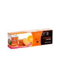 SIKEN DIET GALLETAS DE NARANJA 15 U - 1