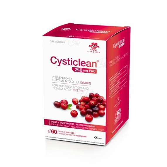 CYSTICLEAN 240 MG PAC 60 CAPSULAS - 1