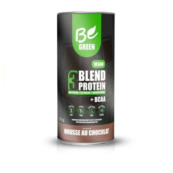 BE GREEN BLEND SABOR CHOCOLATE POLVO 700 G VEGANO - 1