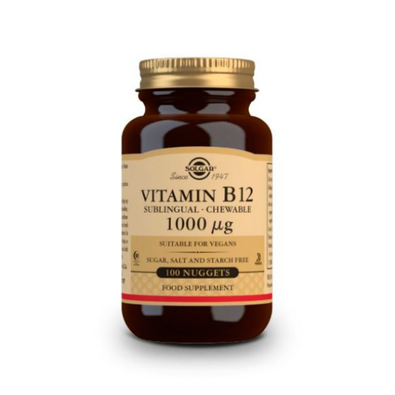 SOLGAR VITAMINA B12 1000 μg 100 COMP REF.3229 - 1