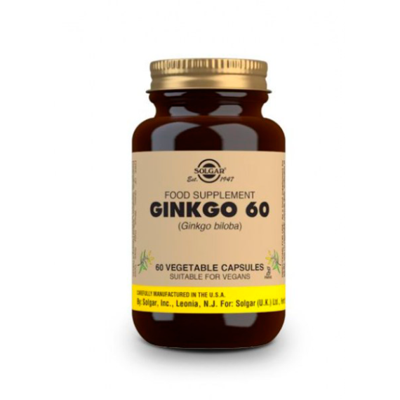 SOLGAR GINKGO BILOBA 60 CAPS REF.4131 - 1