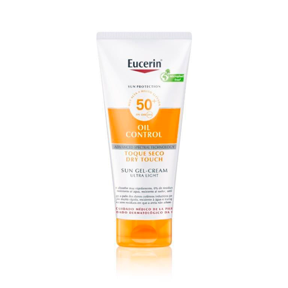 EUCERIN SOLAR SPF50 GEL CREMA TOQUE SECO 200 ML - 1