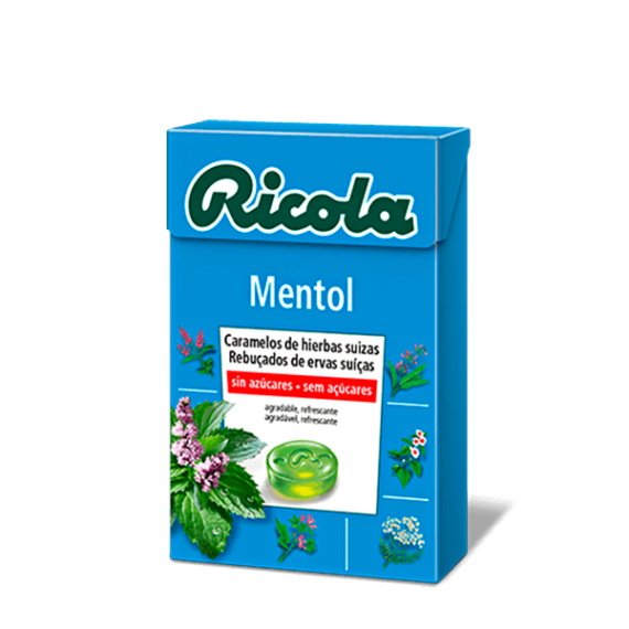 RICOLA CARAMELOS S/A MENTOL 50 G - 1