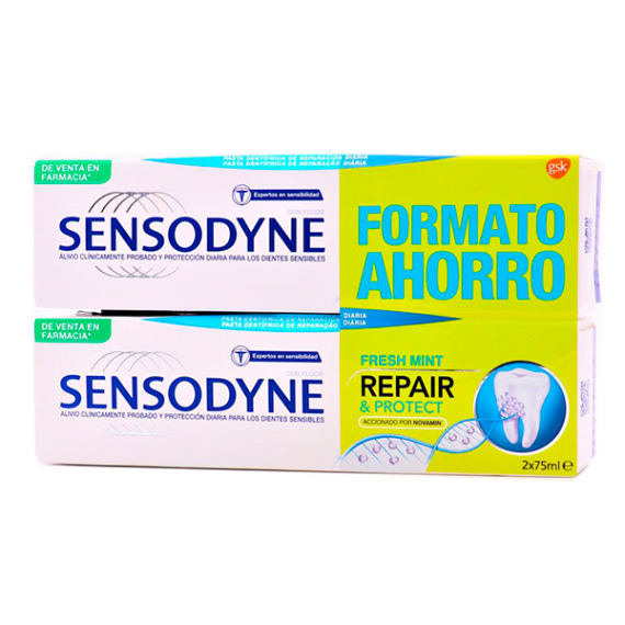 SENSODYNE REPAIR & PROTECT FRESH MINT 75 ML DUPLO - 1