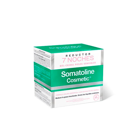 SOMATOLINE REDUCTOR 7 NOCHES NATURAL GEL-CREMA PIELES SENSIBLES 400 ML - 1