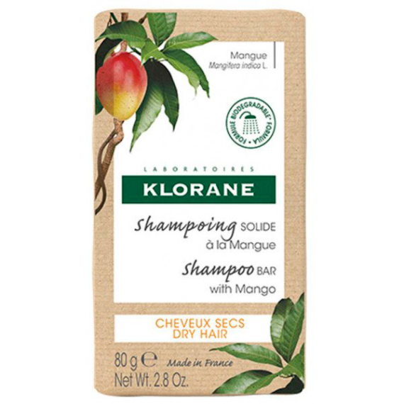 KLORANE CHAMPU SOLIDO MANGO 80G - 1