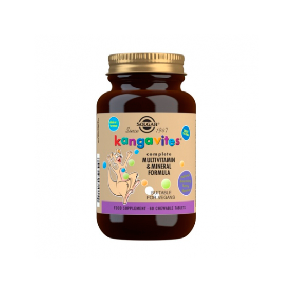 SOLGAR KANGAVITES FRUTA BOSQUE 60 COMP REF.111015 - 1