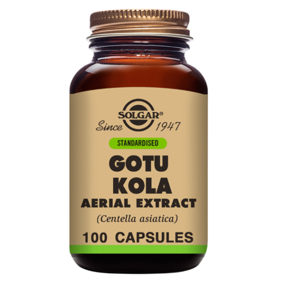 SOLGAR GOTU KOLA CENTELLA ASIATICA 100 CAPS 4165 - 1