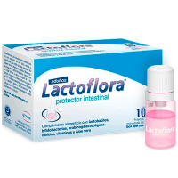 LACTOFLORA PROTECTOR INTESTINAL ADULTO 10 VIALES - 1