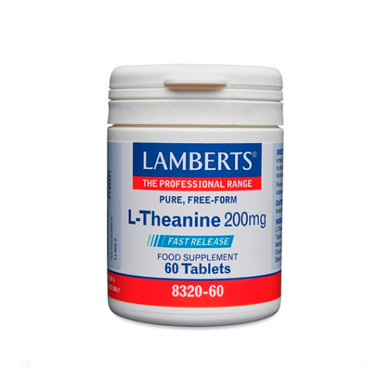 LAMBERTS L-TEANINA 200MG 60 TABLETAS - 1