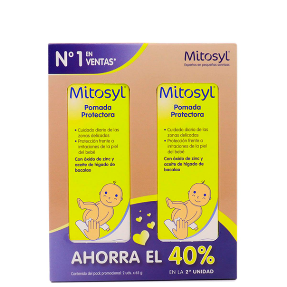 MITOSYL POMADA PROTECTORA 65 G 2 TUBOS - 1