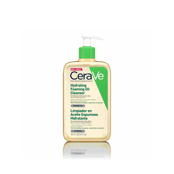 CERAVE ACEITE LIMPIADOR ESPUMOSO HIDRATANTE 473 ML - 1