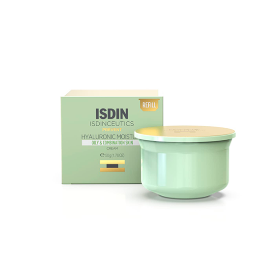 ISDINCEUTICS HYALURONIC MOISTURE OILY SKIN CREMA RECARGA 50G - 1