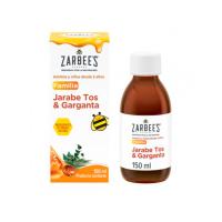 ZARBEES JARABE TOS GARGANTA FAMILIA 150 ML - 1