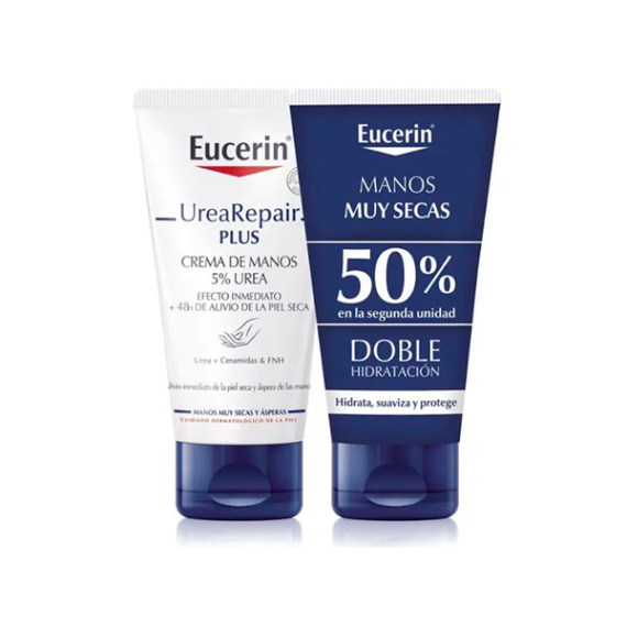 EUCERIN UREA REPAIR CREMA MANOS DUPLO 2X75 ML