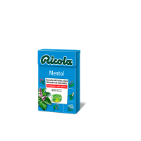 RICOLA CARAMELOS S/A MENTOL 50 G