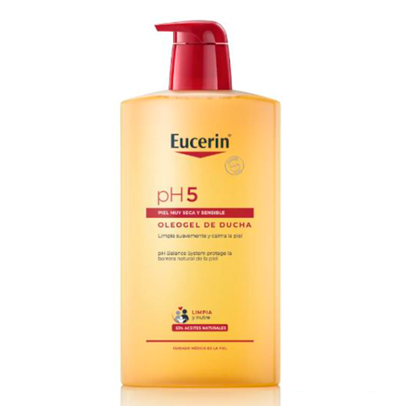 EUCERIN OLEOGEL DUCHA PIEL SECA 1 L