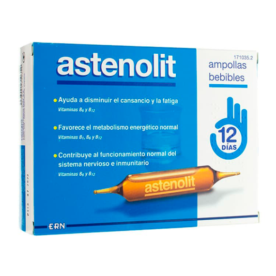 ASTENOLIT 12 AMPOLLAS BEBIBLES