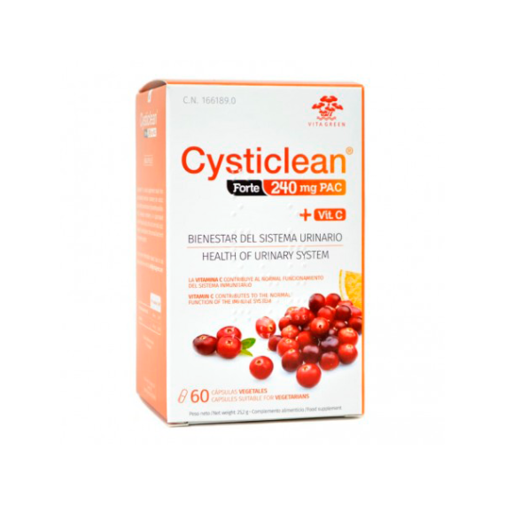 CYSTICLEAN FORTE 60 CAPSULAS