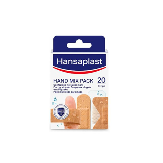 HANSAPLAST TIRITAS HAND MIX PACK 20 U