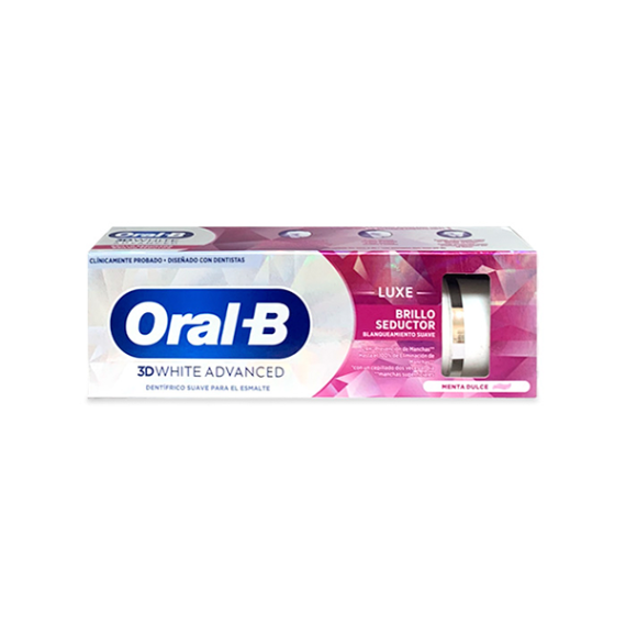 ORAL B 3DWHITE LUXE BRILLO SEDUCTOR 75 ML