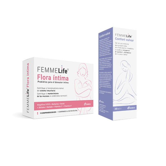 FEMMELIFE PACK FLORA INTIMA + CONFORT VULVAR