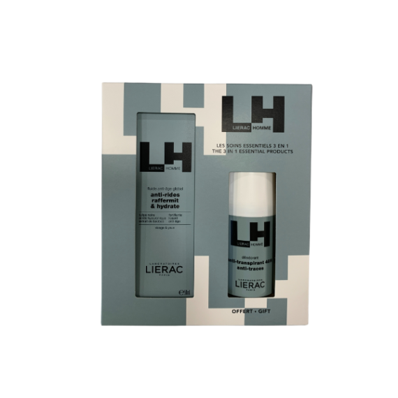 LIERAC COFRE HOMME FLUIDO ANTIEDAD+DESODORANTE