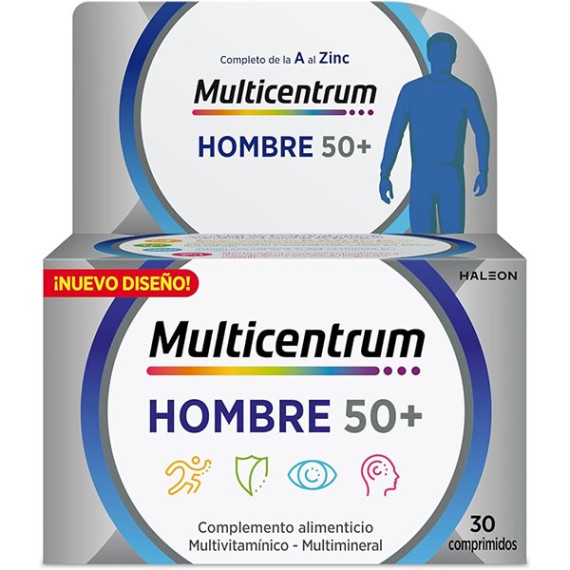 MULTICENTRUM HOMBRE 50+ 30 COMP