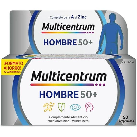 MULTICENTRUM HOMBRE 50+ 90 COMP