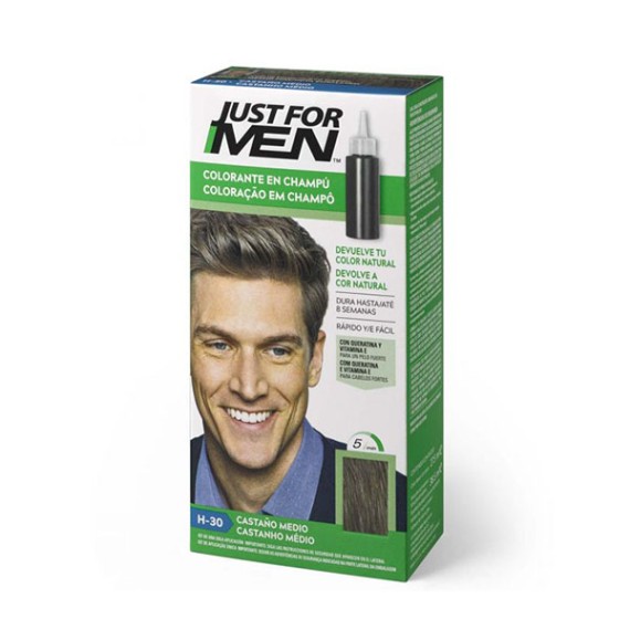 JUST FOR MEN 30 CC CASTAÑO MEDIO NATURAL