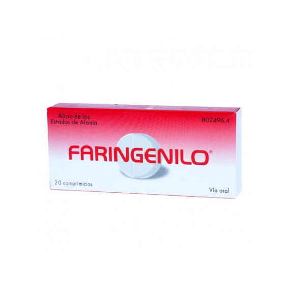 FARINGENILO, 20 comprimidos