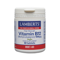 LAMBERTS VITAMINA B12 1000µg 60 TABLETAS