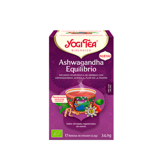 YOGI TEA ASHWAGANDHA EQUILIBRIO 17 SOBRES