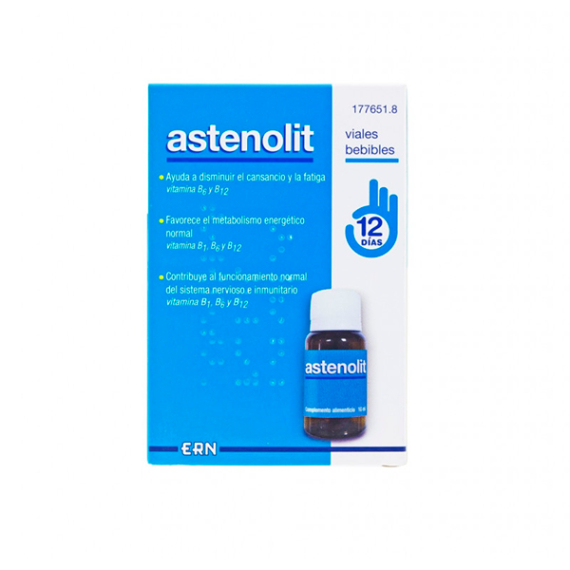 ASTENOLIT BEBIBLE VIALES 12 U