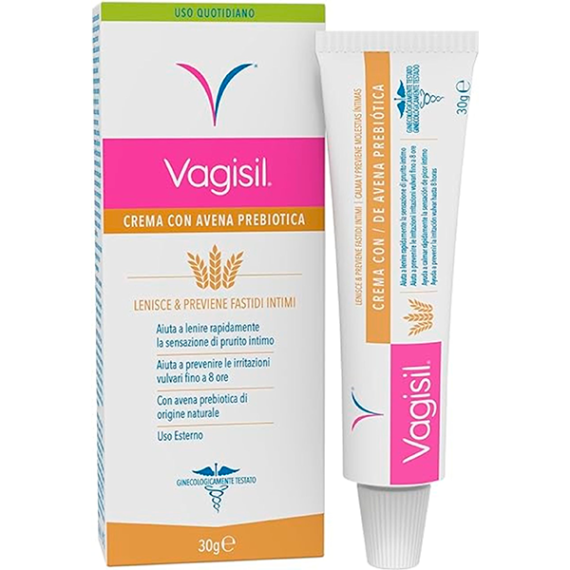 VAGISIL CREMA DE AVENA PREBIOTICA 30 G