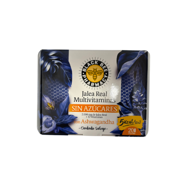 BLACK BEE PHARMACY JALEA MULTIVITAMINAS 20VIALES