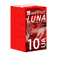 WELLION LUNA TIRAS REACTIVAS ACIDO URICO 10 UD