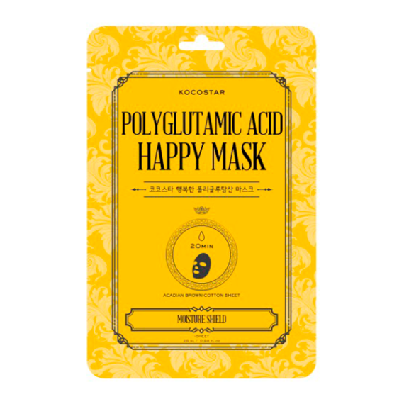 KOCOSTAR POLYGLUTAMIC ACID HAPPY MASK 25ML 1UD