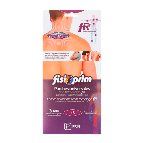 FISIOPRIM PARCHES UNIVERSALES 3 PARCHES