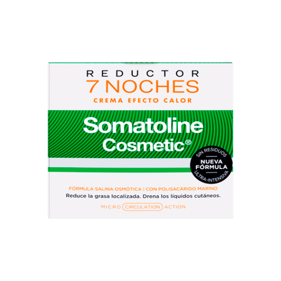 SOMATOLINE 7 NOCHES REDUCTOR EFECTO CALOR 400 ML