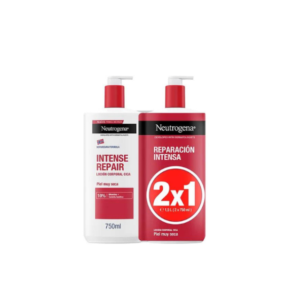 NEUTROGENA REPARACION INTENSA 2X750 ML ROJO