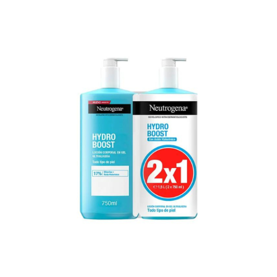 NEUTROGENA HYDRO BOOST LOCION GEL 2X750ML