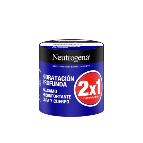 NEUTROGENA HIDRATACION PROFUNDA TARRO 2X300 ML