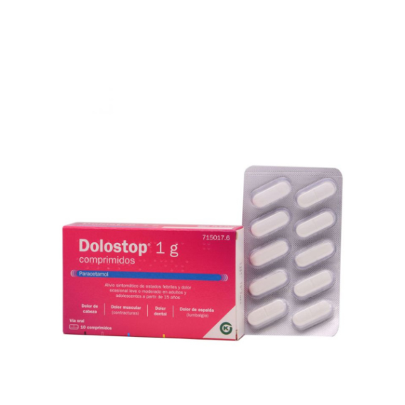 DOLOSTOP 1 G 10 COMPRIMIDOS