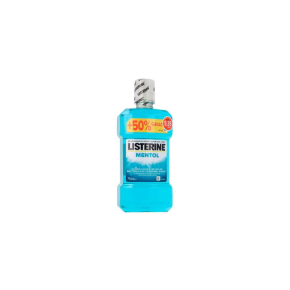 LISTERINE MENTOL 750 ML