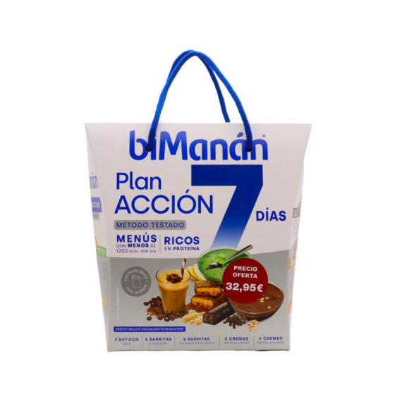 Bimanan Plan Accion 7 Dias 1 Caja 910 G