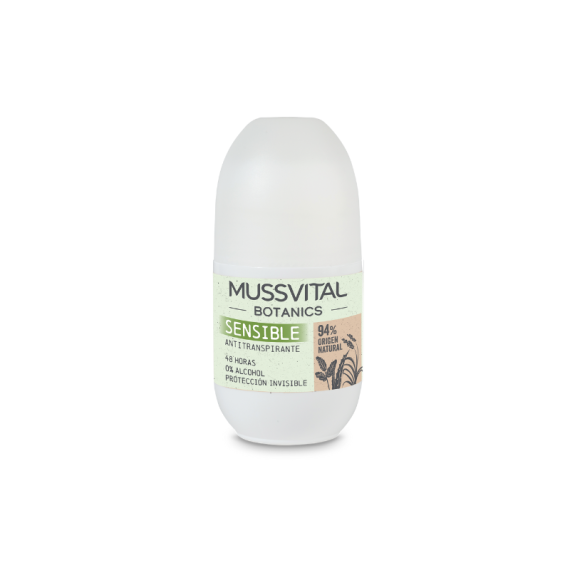 Mussvital Desodorante Sensible Roll On 75 Ml