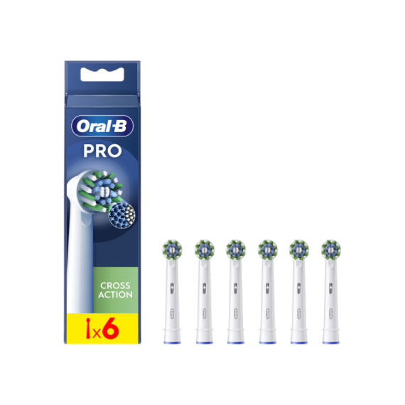 Oral B Recambio Cepillo Crosaction 6 U