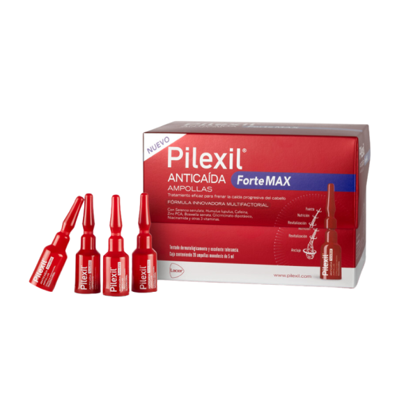 Pilexil Anticaida Fortemax Ampollas 20 U